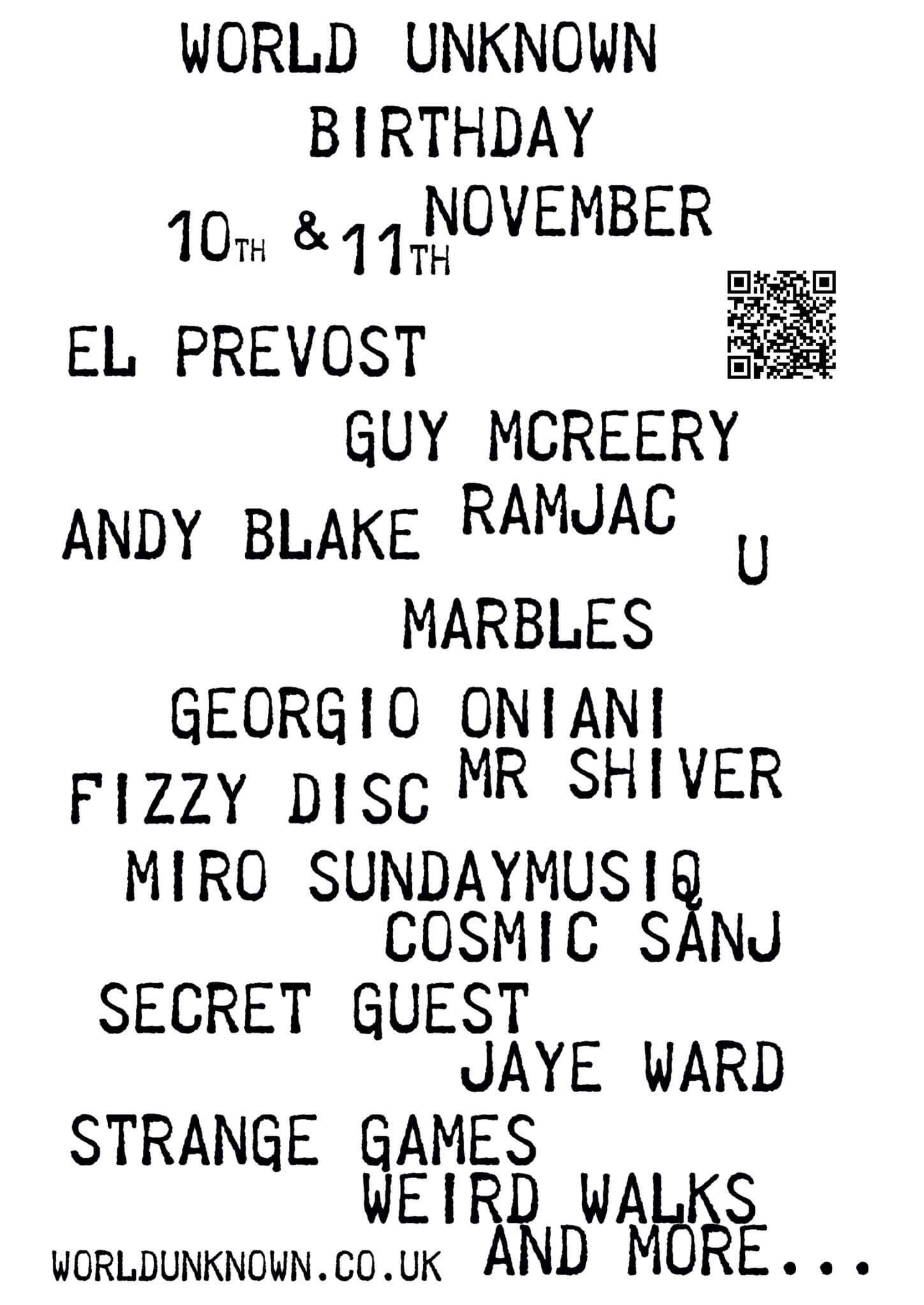 World Unknown After Party @ Grow Tottenham